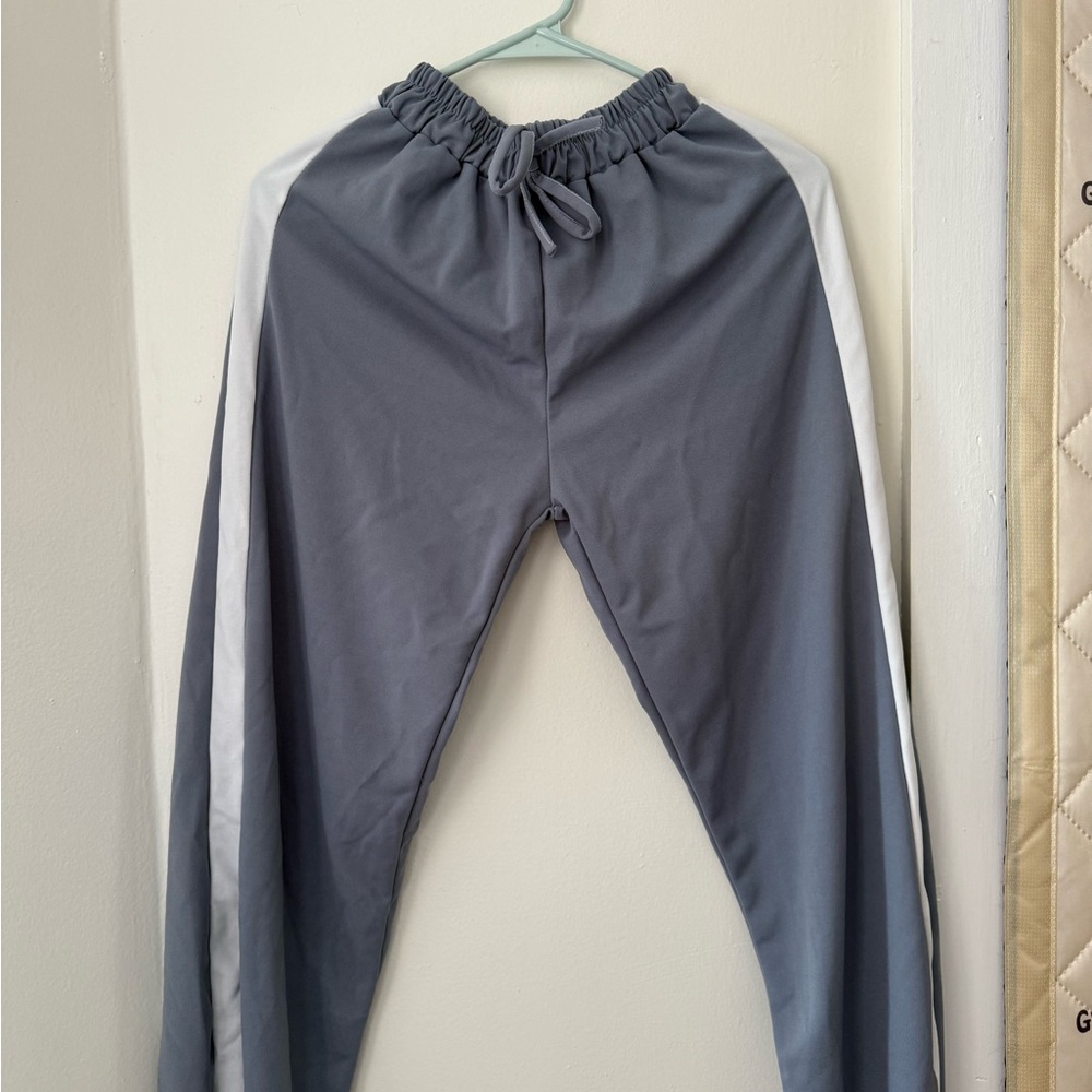 Gray Kids Track Pants